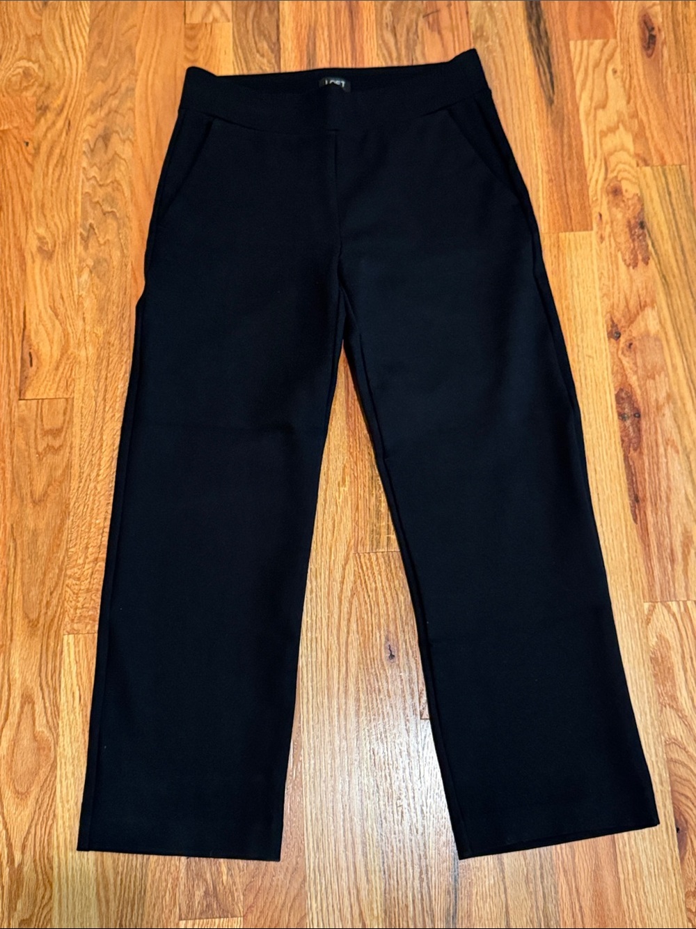 Loft small petite Knit Straight-Leg Pants